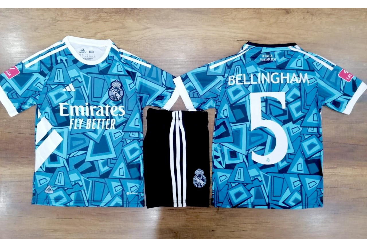 8194 Детски футболен комплект Real Madrid BELLINGHAM 5
